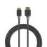 High Speed HDMI Kaapeli Ethernet | HDMI liitin | HDMI Mini | 4K@60Hz | 18 Gbps | 2.00 m | Pyöreä | PVC | Antrasiitti | Ikkunallinen laatikko - HDMI-kaapelit - 5412810264803 - 6