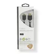 High Speed HDMI Kaapeli Ethernet | HDMI liitin | HDMI Mini | 4K@60Hz | 18 Gbps | 2.00 m | Pyöreä | PVC | Antrasiitti | Ikkunallinen laatikko - HDMI-kaapelit - 5412810264803 - 66