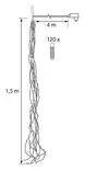 Jade valolanka 1,5m Roosa Nauha - Valosarjat - 6435200279583 - 4