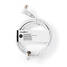 Koaksiaalikaapeli | IEC (Coax) Uros | IEC (Coax) Naaras | Niklattu | 75 Ohm | Tuplasuojattu | 1.50 m | Pyöreä | PVC | Valkoinen | Panta - Antennikaapelit - 5412810325443 - 3