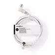 Koaksiaalikaapeli | IEC (Coax) Uros | IEC (Coax) Naaras | Niklattu | 75 Ohm | Tuplasuojattu | 1.50 m | Pyöreä | PVC | Valkoinen | Panta - Antennikaapelit - 5412810325443 - 66