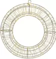 Koristevalo 38cm 960 ledi=C3=A4 l=C3=A4mmin valkoinen - Valokoristeet ja valohahmot - 8719987990823 - 1