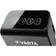 NiMH LCD Plug Charger+ (AA, AAA & 9 volttia) sisältää 4x AA 2100 mAh - Akkuparistolaturit - 4008496988303 - 4
