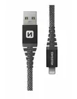 Latauskaapeli Kevlar USB/LIGHTNING 1,5m Swissten - Lightning-kaapelit - 8595217481503 - 1