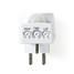 Liiketunnistin | Sisäkäyttöinen | Type F (CEE 7/7) | Tyyppi F (CEE 7/7) | 120 ° | 5 - 300 W | 300 W | 1200 W | 3 - 2000 Lux | Anturitekniikka: PIR | Anturi ulottuvilla: 0.0 - 9.0 m - Avaimen paikantimet - 5412810310623 - 10