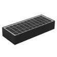 Lumio Lights Brick musta aurinkokennovalaisin - Aurinkokennovalaisimet - 6438014350493 - 1