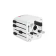 MUV USB (2xA) Kompakti 2-napainen maailmanmatkasovitin kahdella integroidulla USB-portilla - - 19-19-7640166323693 - 47