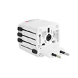 MUV USB (2xA) Kompakti 2-napainen maailmanmatkasovitin kahdella integroidulla USB-portilla - - 19-19-7640166323693 - 46