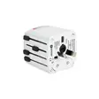 MUV USB (2xA) Kompakti 2-napainen maailmanmatkasovitin kahdella integroidulla USB-portilla - - 19-19-7640166323693 - 45