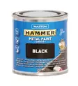 Metallimaali Maston Hammer sile=C3=A4 musta 250ml - Metalli- ja kalustemaalit - 6412498860013 - 1