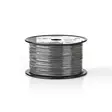 Mikrofonikaapeli | 2 x 0.12 mm² | Kupari | 100 m | Pyöreä | PVC | Tummanharmaa | Kela - Audiokaapelit - 5412810296323 - 1