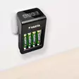 NiMH LCD Plug Charger+ (AA, AAA & 9 volttia) sisältää 4x AA 2100 mAh - Akkuparistolaturit - 4008496988303 - 50