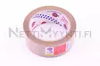 Pakkausteippi 38 mm x 66 m, ruskea - Rakennusteipit - 646-0061-73 - 1