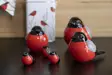 Punatulkku 2 kpl pakkaus Winteria - Koristeet, koriste-esineet - 6410416197883 - 8