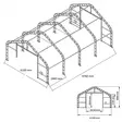 Ranch Premium 6,1 x 9,76 x 4,88 m 900g kalustohalli - Pressutallit ja -hallit - 6438014246253 - 4