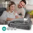 Sähköinen Peitto | Päällyshuopa | 1 Person | 200 x 180 cm | 9 Lämpöasetusta | 9 h | Pestävä | Ylikuumenemissuoja | Digitaalinen ohjaus | Fleece - Nedis tuotteet - 5412810334773 - 5
