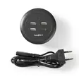 Seinälaturi | Pikalataus-toiminto | PD2.0 18W | 1x 3.0 A / 3x 2.1 A A | Lähtöliitäntöjen määrä: 4 | USB-C™ / 3x USB-A | Kaapeli ei sisälly | 30 W | Automaattinen Jännitteen Valinta - Verkkolaturit - 5412810318353 - 75