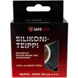 Silikoniteippi 25mm x 3m Musta SafeMate - Rakennusteipit - 6418536023723 - 1