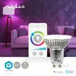SmartLife LED Spot | Wi-Fi | GU10 | 345 lm | 5 W | Lämpimästä kylmään valkoiseen / RGB | 2700 - 6500 K | Energialuokka: G | Android / IOS | PAR16 | 1 kpl - Valonlähteet - 5412810335343 - 5