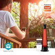SmartLife Patio lämmitin | Wi-Fi | 1200 W | 2 Lämpöasetusta | Oskillaatio | Kaatumissuoja | IP24 | Musta - Nedis tuotteet - 5412810447343 - 52