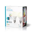 SmartLife RGB Lamppu | E27 | 806 lm | 9 W | Lämpimästä kylmään valkoiseen / RGB | 2700 - 6500 K | Android / IOS | polttimo | 2 kpl - Valonlähteet - 5412810335473 - 67