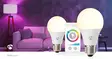 SmartLife RGB Lamppu | E27 | 806 lm | 9 W | Lämpimästä kylmään valkoiseen / RGB | 2700 - 6500 K | Android / IOS | polttimo | 2 kpl - Valonlähteet - 5412810335473 - 90