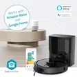 SmartLife Robot Pölynimuri | Navigointitapa: Laser-navigointi | Wi-Fi | Keräyssäiliön tilavuus: 0.6 l | Automaattinen lataus | Maksimi käyttöaika: 3 tuntia | Musta | Android / IOS - Robotti-imurit - 5412810447053 - 51
