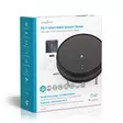 SmartLife Robot Pölynimuri | Navigointitapa: Satunnainen | Wi-Fi | Keräyssäiliön tilavuus: 0.2 l | Automaattinen lataus | Maksimi käyttöaika: 1.8 tuntia | Musta | Android / IOS - Robotti-imurit - 5412810335503 - 69