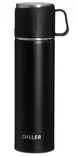 Termosmuki kahvalla 400 ml musta Atom - Juomapullot - 6410416013183 - 1