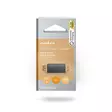 USB-A Sovitin | USB 3.2 Gen 1 | USB-A Naaras | USB-A Naaras | 5 Gbps | Pyöreä | Kullattu | Antrasiitti | Laatikko - Tietokone ja verkko - 5412810336043 - 66