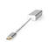 USB-verkkosovitin | USB 3.2 Gen 1 | 1 Gbps | USB-C Uros | RJ45 Naaras | 0.20 m | Pyöreä | Kullattu | Tinattu Kupari | Hopea | Laatikko kannella ja ikkunalla - Tietokone ja verkko - 5412810331673 - 4