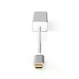 USB-verkkosovitin | USB 3.2 Gen 1 | 1 Gbps | USB-C Uros | RJ45 Naaras | 0.20 m | Pyöreä | Kullattu | Tinattu Kupari | Hopea | Laatikko kannella ja ikkunalla - Tietokone ja verkko - 5412810331673 - 10