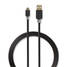 USB kaapeli | USB 2.0 | USB-A Uros | USB Micro-B Uros | 480 Mbps | Kullattu | 1.00 m | Pyöreä | PVC | Antrasiitti | Laatikko - Tietokone ja verkko - 5412810263493 - 3