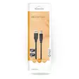USB kaapeli | USB 3.2 Gen 1 | USB-A Uros | USB-B Uros | 5 Gbps | Niklattu | 2.00 m | Pyöreä | PVC | Musta | Laatikko - Tietokone ja verkko - 5412810421923 - 66