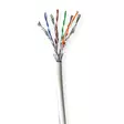 CAT7 verkkokaapelin rulla | Solid | S/FTP | Puhdas kupari | 100 m | Sisäkäyttöinen | Pyöreä | LSZH | Harmaa | Vetolaatikko - Tietokone ja verkko - 5412810399703 - 10