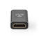 HDMI -sovitin | HDMI Mini / HDMI uros | HDMI Ulostulo | Kullattu | Suora | Alumiini | Gun Metal Harmaa | 1 kpl | Laatikko kannella ja ikkunalla - Videoliittimet ja plugit - 5412810332953 - 4