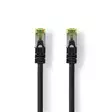CAT7 verkkokaapeli | S/FTP | RJ45 uros | RJ45 uros | 2.00 m | Snagless | Pyöreä | LSZH | Musta | Label - Tietokone ja verkko - 5412810424283 - 1