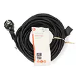 Sähköjohto | Suko Uros | IEC-320-C13 | Kulma | Suora | Niklattu | 10.0 m | Pyöreä | PVC | Musta | Label - Virtakaapelit ja liittimet - 5412810424993 - 66