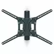 Täysin Säädettävä TV-Seinäteline | 13 - 86 " | Maksimi tuettu näytön paino: 60 kg | Kallistettava | Käänneltävä | Minimi etäisyys seinästä: 70 mm | Maksimi etäisyys seinästä: 1020 mm | 3 Pivot-piste(t) | ABS-Muovi / Teräs | Musta - TV telineet - 5412810455713 - 10