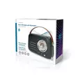 FM-radio | Kannettava malli | Bluetooth® / FM | Akkukäyttöinen / USB Virta | Analoginen | 10 W | Bluetooth® | Musta - Radiot ja MP3/4-soittimet - 5412810477043 - 67