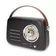 FM-radio | Kannettava malli | Bluetooth® / FM | Akkukäyttöinen / USB Virta | Analoginen | 10 W | Bluetooth® | Musta - Radiot ja MP3/4-soittimet - 5412810477043 - 41