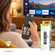 Yleiskaukosäädin | Esiohjelmoitu | 3 Laitetta | Amazon Prime / Disney + Button / Isot painikkeet / Netflix -näppäin / Youtube -näppäin | Infrapuna | Musta - Kaukosäätimet - 5412810482023 - 5