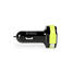 Autolaturi 3-Ulostuloa 6 A 2 x USB / Micro USB Musta/Vihreä - Autolaturit - 8717534026063 - 3