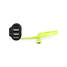 Autolaturi 3-Ulostuloa 6 A 2 x USB / Micro USB Musta/Vihreä - Autolaturit - 8717534026063 - 7