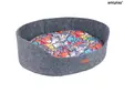 Amiplay Hygge 2in1 koiranpeti ovaali, harmaa - Koiran pedit - TN-227043 - 2