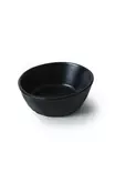 Appetizer-kulhosetti 6 kpl - Musta 100% Keraaminen Kivitavara - Antibakteerinen, Mikroaaltouuni- ja Astianpesukoneenkestävä - Tarjoiluastiat - 8684283059393 - 1
