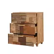 Atlantic Pine Lipasto - 100% Melamiinipinnoitettu Lastulevy, 18mm, PVC Reunat, MDF Kahvat, Muovijalat, 80x95x43cm -  - 19-19-8683743422173 - 3