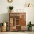 Atlantic Pine Lipasto - 100% Melamiinipinnoitettu Lastulevy, 18mm, PVC Reunat, MDF Kahvat, Muovijalat, 80x95x43cm -  - 19-19-8683743422173 - 2