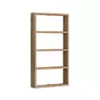 Atlantic Pine Seinähylly - Tyylikäs ja Kestävä Säilytysratkaisu, 100% Melamiinipinnoitettu, 18mm, 43,2x80x9 cm - Seinähyllyt - 8684283517893 - 1