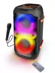 Bluetooth-karaokekaiutin RGB, FM, microSD, 20 W - Bluetooth kaiuttimet - 5901299961193 - 1